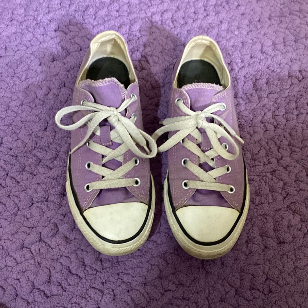 Purple Converse